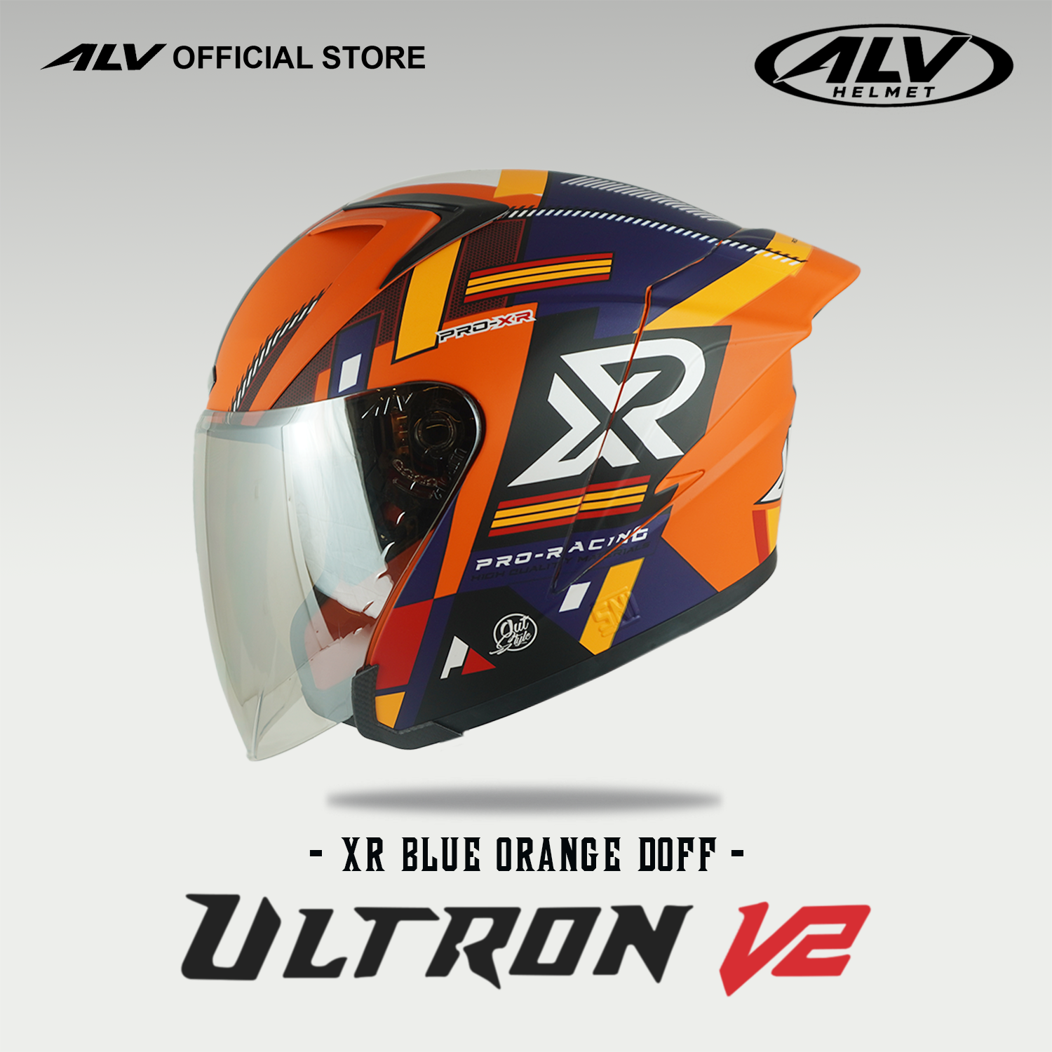ALV Ultron V2 XR Blue Orange Doff