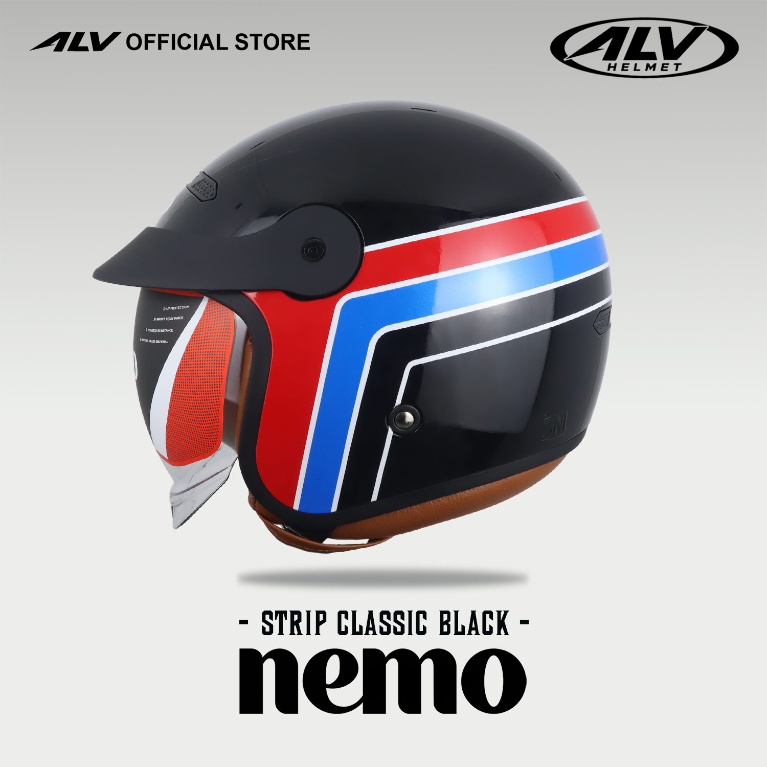 ALV Nemo Strip Classic Black