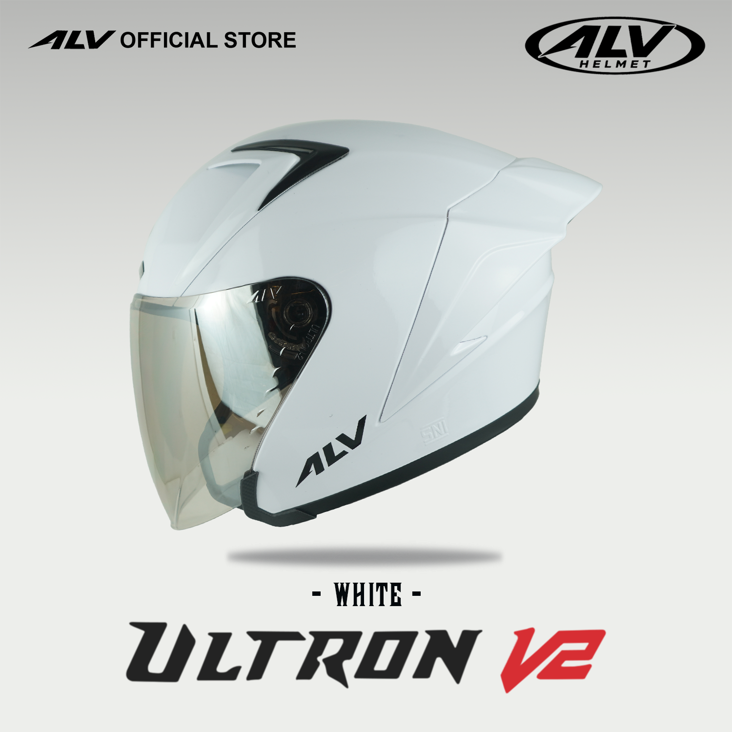 ALV Ultron V2 White Glossy