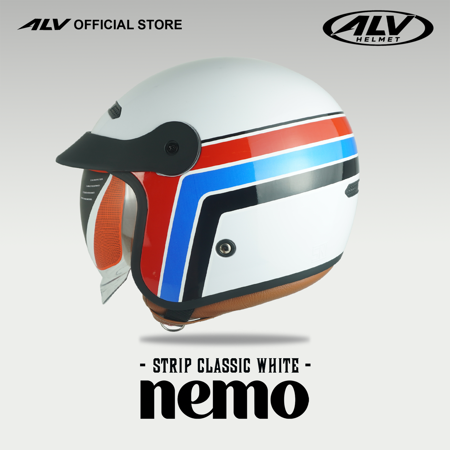 ALV Nemo Strip Classic White